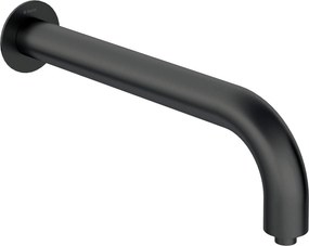 Deante Silia, nástenné sprchové rameno 380 mm, čierna matná, DEA-NQS_N41K