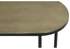 Kovové odkladacie stolíky v súprave 2 ks 26x53 cm Bocov – Light &amp; Living