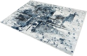 Koberec Argent 15105 U11 modrý / sivý