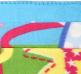 Jerry Fabrics Fleecová deka Prasiatko Peppa - Hula Hooping | 100 x 150 cm