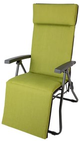 Livarno home Relaxačné kreslo s poduškou, zelené  (100344065)