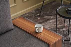 Křeslo Fly levé antracitové