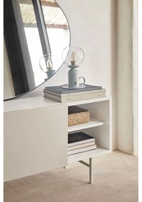 Béžovo-krémový TV stolík 180x56 cm Nube – Teulat