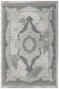 Koberec Allora Plus B827B ornament, sivý