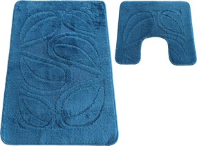 DY Kúpeľňová sada Montana s výrezom Flora Ink Blue