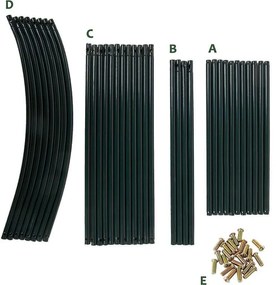 Anaterra Záhradný oblúk pre popínavé rastliny, 2 ks, 13 mm