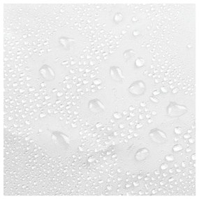 Biely sprchový záves iDesign PEVA Liner, 183 x 183 cm