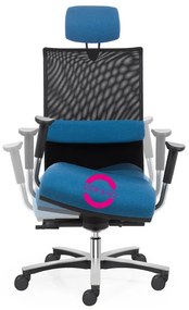Zdravotná stolička Reflex Balance XL, modrá / čierna