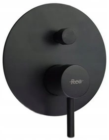 Rea Lungo - podomietkový vaňový set + box P6300 - komplet sada, čierna, REA-P6300