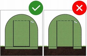 Záhradný fóliovník 3m x 2m x 2m GARDEN LINE – TUN5207