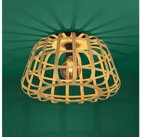 Eglo 390149 - Stropné svietidlo MONTEZUELO 1xE27/40W/230V bambus