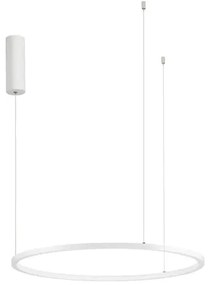 LED luster Tarquin 60 biele