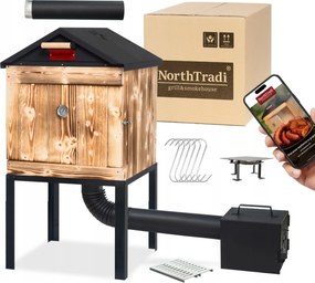 TRENDIE Udiareň drevená s kovovou strechou