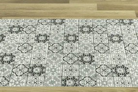 Kúpelňová penová rohož Softy-tex 826 sivá