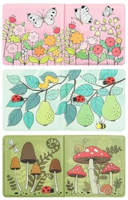 A Little Lovely Company - kúzelná knižka do vody - zvieratká zo záhrady