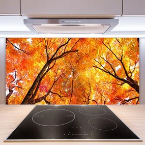 Nástenný panel  Stromy príroda 125x50 cm