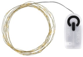 Svetelná reťaz počet žiaroviek 40 ks dĺžka 390 cm Knirke – Sirius