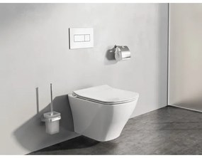 Ravak X01457 - Splachovacie tlačidlo UNI 24,7x16,5 cm biela