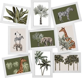 Nástenný fotorámik Cali White 49,5x46,5 cm