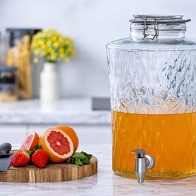 Kilner Súdok s kovovým kohútikom Diamond 8 l