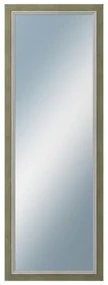 DANTIK - Zrkadlo v rámu, rozmer s rámom 50x140 cm z lišty AMALFI zelená (3115)