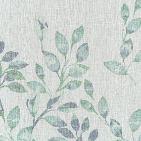 ZÁVES D91 CLARISSA NA PÁSKE 140X270 CM BIELY