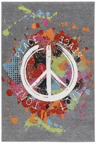 Koberce Breno Kusový koberec FREESTYLE 402/multi, viacfarebná,120 x 170 cm