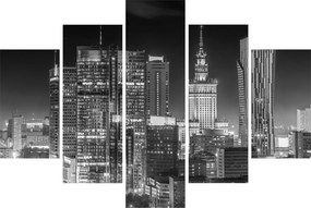 Obraz - Čiernobiely New York (150x105 cm)
