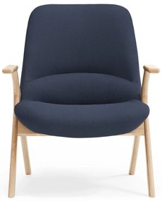 Tmavomodré kreslo Dins – Teulat