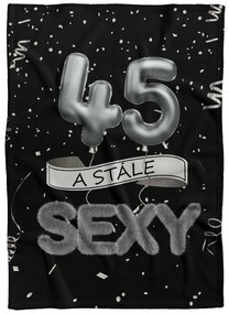 Deka Stále sexy – Čierna (vek: 45, Podšitie baránkom: NE)