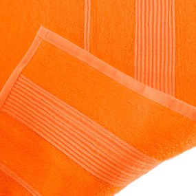 BAMBUSOVÝ UTERÁK BAMBOO 70X140 CM ORANŽOVÁ