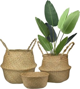 Dekorstudio Sada prírodných košov BOHO STYLE YT21B-35
