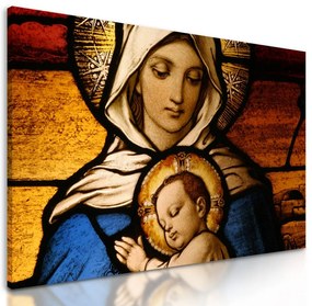 Obraz Ježiško v náručí Panny Márie
