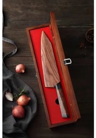 DELLINGER Octagonal Desert Iron Wood VG-10 nůž Kiritsuke / Chef 8,5"