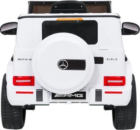 Elektrické autíčko Mercedes G63 AMG LIFT biele