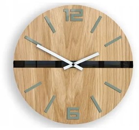 Sammer Dubové nástenné hodiny ANDROID 33cm Androidwood