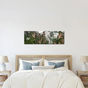 Obraz - National Park Zhangjiajie, Čína (s hodinami) (90x30 cm)