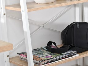 Regál Jeans (dub + sonoma). Akcia -21%. Vlastná spoľahlivá doprava až k Vám domov. 1111360