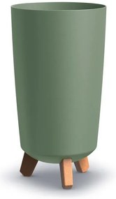 Vysoký kvetináč GRACIE TUBUS zemitý zelený