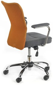 Halmar Dětská síťovaná židle Andy - oranžová