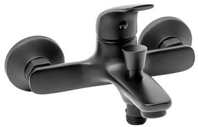 Vaňová batéria Ceramia S-Line Pro bez sprchového setu 150 mm čierna SIKOBSLPRO222C