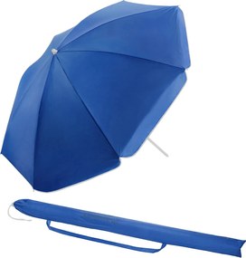 Plážový slunečník Cyprusa 180 cm modrý