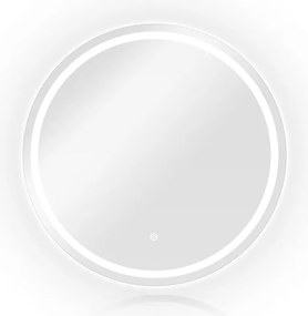 LED zrkadlo AVENBERG WAVE Ø70