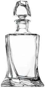 Dekorant Crystalite Bohemia whisky set Quadro v darčekovom saténovom balení 1+2