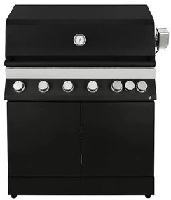 Kingstone Quad Plynový gril, počet horákov: 6, grilovacia plocha: 89,2 × 45 cm, 21 kW