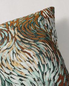 Karin - jednoduchá obliečka, 60x40cm farba produktu viacfarebná látka zapletaná, vzorované