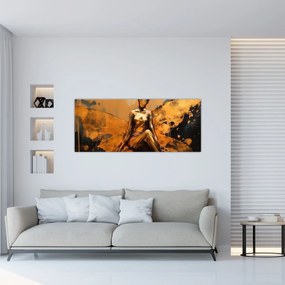 Obraz - Abstrakcia víly (120x50 cm)