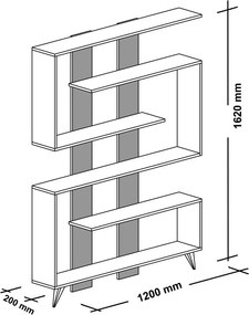 Biela knižnica Rain