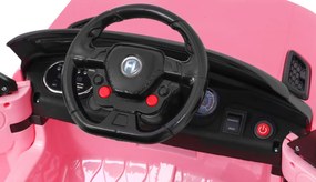Ramiz Auto SUV Start Run na batérie ružové na diaľkové ovládanie + bezpečnostné funkcie