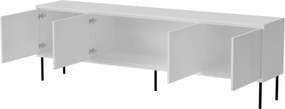 TV stolík ABI 200 cm biely